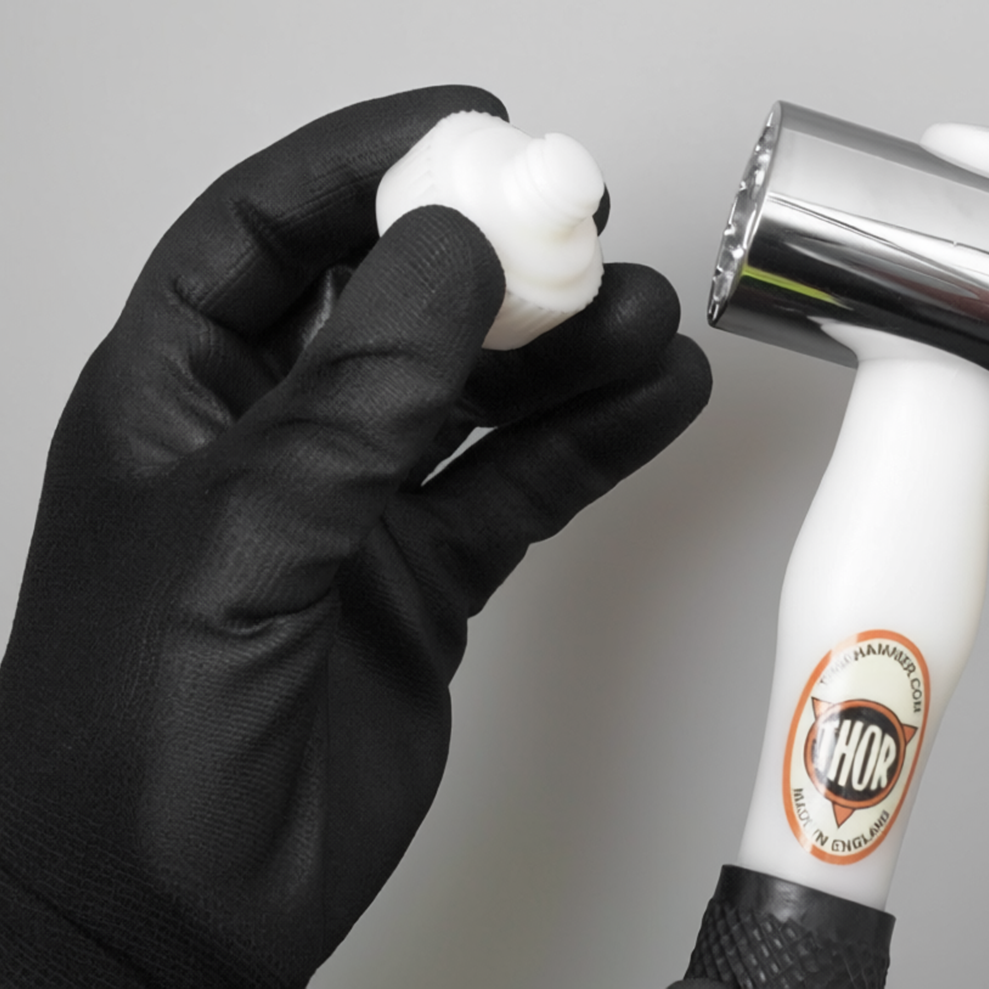 Thor 10 Replacement Grey/ white Nylon Faces - Image 6